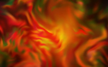 Koyu Turuncu vektör parlak deseni bulanıklaştırdı.