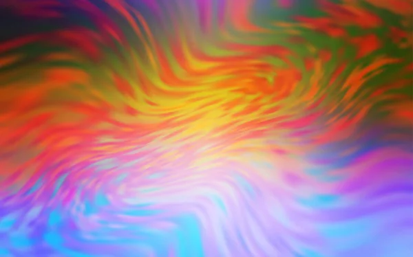 Lumière Multicolore vecteur coloré fond flou . — Image vectorielle