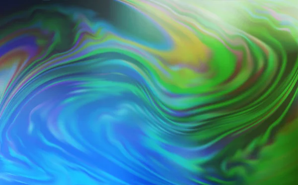 Hellblaue, grüne Vektor bunte abstrakte Textur. — Stockvektor