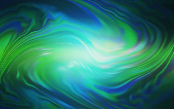 Azul claro, vector verde patrón borroso. — Archivo Imágenes Vectoriales