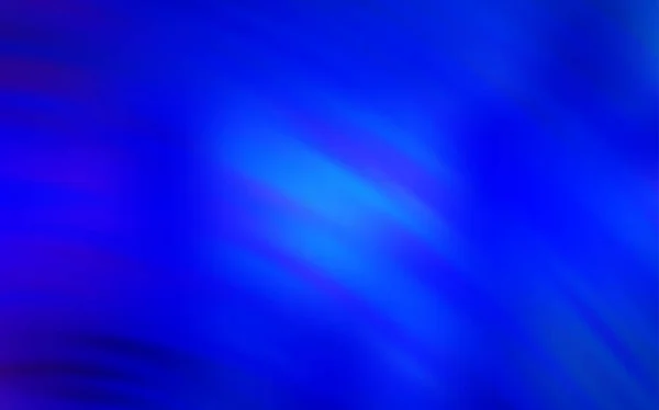 Fondo vectorial azul oscuro con líneas curvas. — Vector de stock