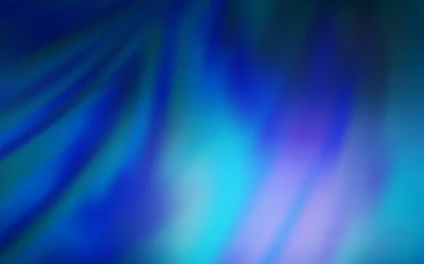 Vecteur bleu foncé abstrait mise en page floue. — Image vectorielle