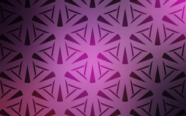 Violet clair, motif vectoriel rose avec style polygonal . — Image vectorielle