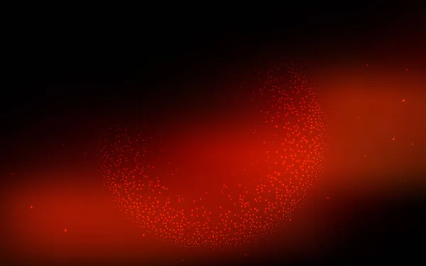 Темно-червона векторна текстура з зірками молочного шляху . — стоковий вектор