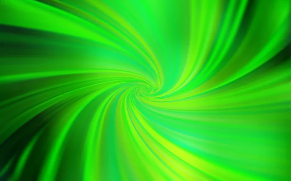 Светло-зеленый вектор цветной размытый фон. — стоковый вектор