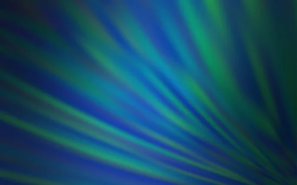 Lichtblauwe, groene vector textuur met gekleurde lijnen. — Stockvector