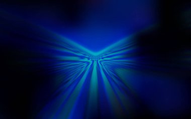 Kavisli çizgilere sahip koyu mavi vektör arka planı.