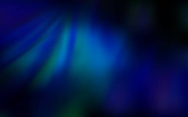 Koyu mavi vektör soyut parlak desen.