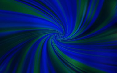 Koyu mavi vektör soyut parlak desen.