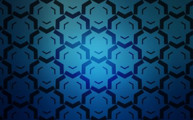 Wry çizgileri ile hafif BLUE vektör şablonu.