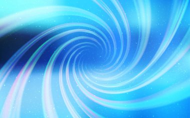 Gökada yıldız ışık mavi vektör arka plan.