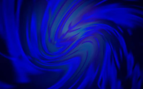 Dark BLUE vetor brilhante fundo abstrato. — Vetor de Stock