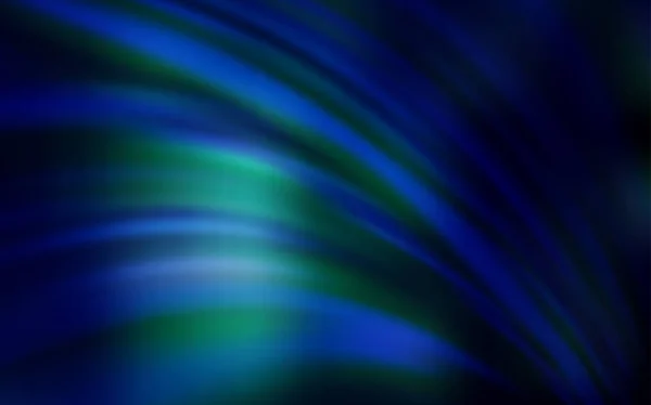 Dark BLUE Vektor glänzend abstrakten Hintergrund. — Stockvektor