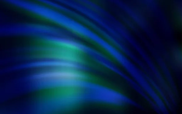 Dark BLUE vetor brilhante fundo abstrato. — Vetor de Stock