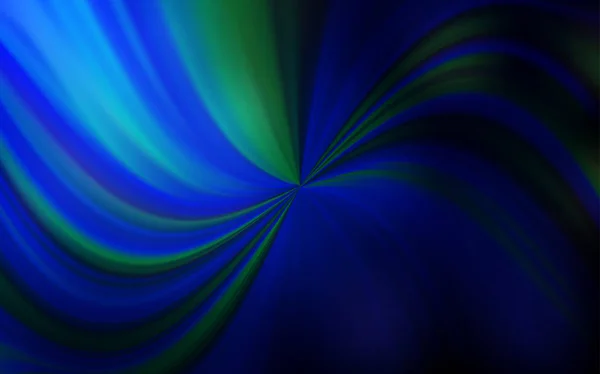 Mörk blå vektor suddigt ljust mönster. — Stock vektor