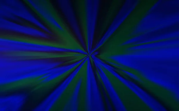 Sötét kék vektor elmosódott fény elvont sablon. — Stock Vector