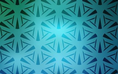 Üçgenli hafif Mavili vektör arkaplanı.