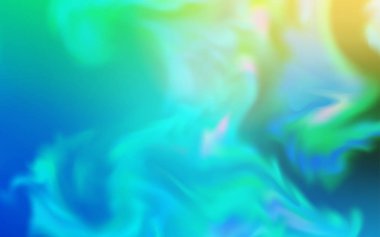 Açık Mavi, Yeşil vektör parlak dokuyu bulanıklaştırdı.