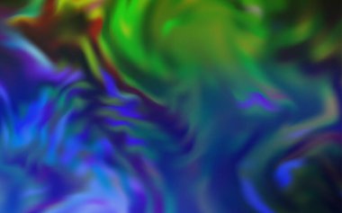 Açık Mavi, Yeşil vektör bulanık ve renkli desen.