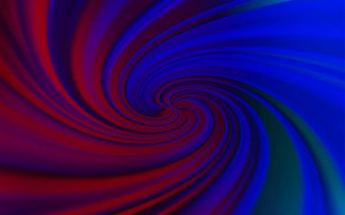 Koyu Mavi, bükülmüş çizgilerle kırmızı vektör düzeni.