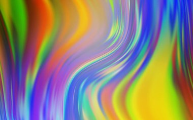 Açık Mavi, Sarı vektör parlak şablonu bulanıklaştırdı.