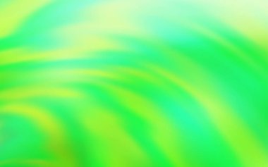 Eğimli çizgileri olan açık yeşil vektör şablonu.