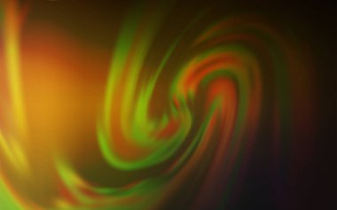 Koyu Yeşil, Sarı vektör bulanık parlak doku.