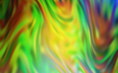 Açık yeşil, sarı vektör bulanık parlak şablon.