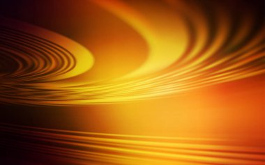 Bükülmüş çizgileri olan Koyu Turuncu vektör deseni.