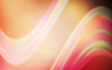 Açık Pembe, Kozmik yıldızlarla sarı vektör düzeni.