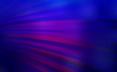 Koyu Mor, bükülmüş çizgilerle pembe vektör şablonu.