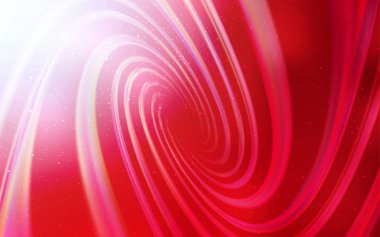 Gece gökyüzü desenle ışık kırmızı vektör yıldız.