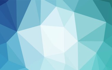 Işık Mavisi vektörü soyut mozaik deseni.