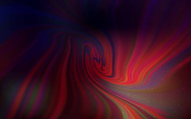 Lacivert, Gece gökyüzü yıldızları ile kırmızı vektör deseni.