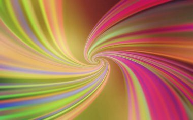 Açık Yeşil, kırmızı çizgili vektör şablonu.