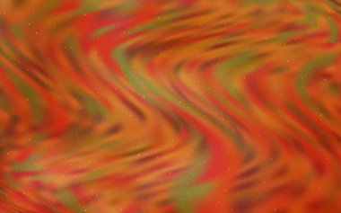 Gece gökyüzü desenle koyu turuncu vektör yıldız.