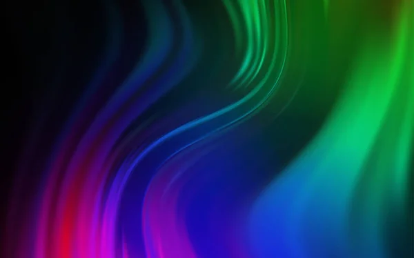 Dark Multicolor vector blurred shine abstract background. — Stock Vector