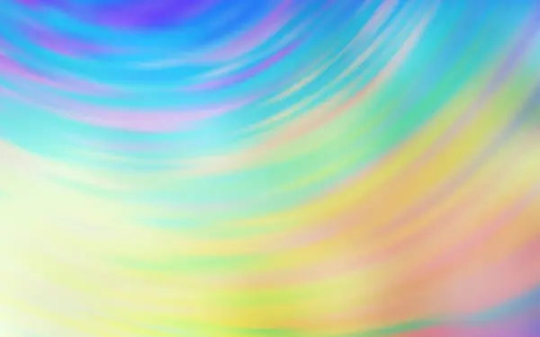 Licht Multicolor vector abstracte wazig achtergrond. — Stockvector