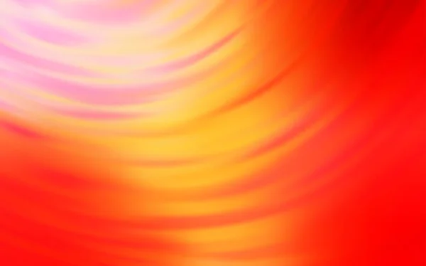 Vettore arancione chiaro sfondo sfocato colorato. — Vettoriale Stock