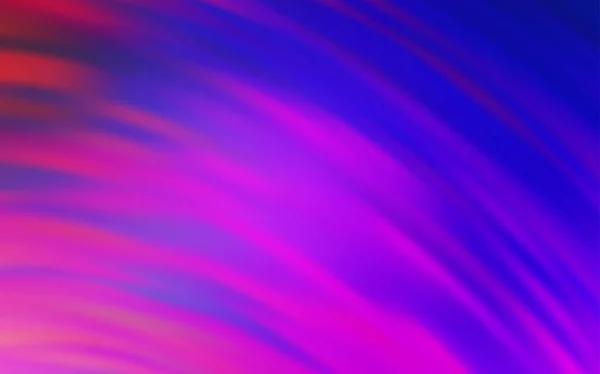 Light Purple, Pink vector pattern with bent lines. — Stock Vector