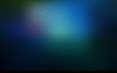 Koyu mavi vektör şablon alan yıldız.