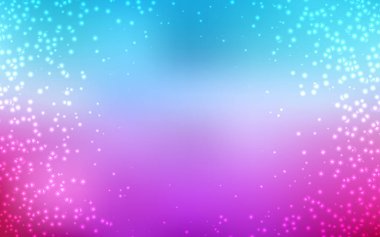 Açık Mavi, Gece gökyüzü yıldızları ile kırmızı vektör deseni.