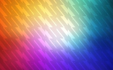 Işık çok renkli vektör şablonu tekrar tekrar sopa ile.