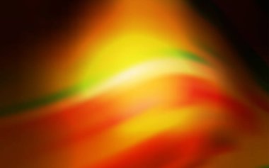 Koyu Turuncu vektör parlak soyut arkaplan.