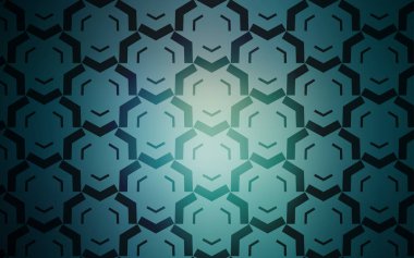 Bükülmüş çizgileri olan hafif BLUE vektör şablonu.