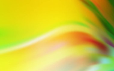 Açık Yeşil, Sarı vektör bulanık şablon.