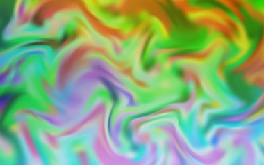 Açık Mavi, Yeşil vektör bulanık ve renkli desen.