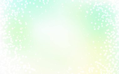 Astronomik yıldızlar ile açık yeşil vektör arka plan.