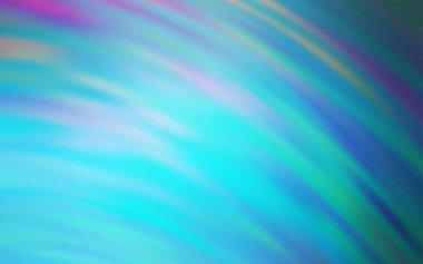 Açık Pembe, bükülmüş çizgilerle mavi vektör düzeni.