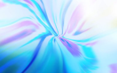 Eğri çizgileri olan hafif Mavili vektör deseni.